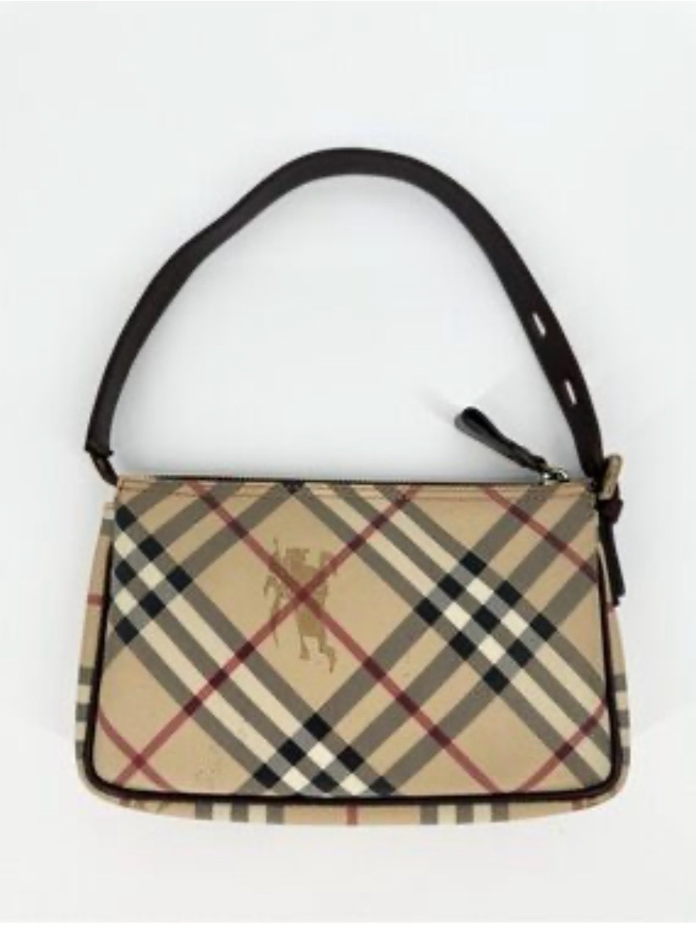 Burberry Haymarket Check Pochette Bag Bag